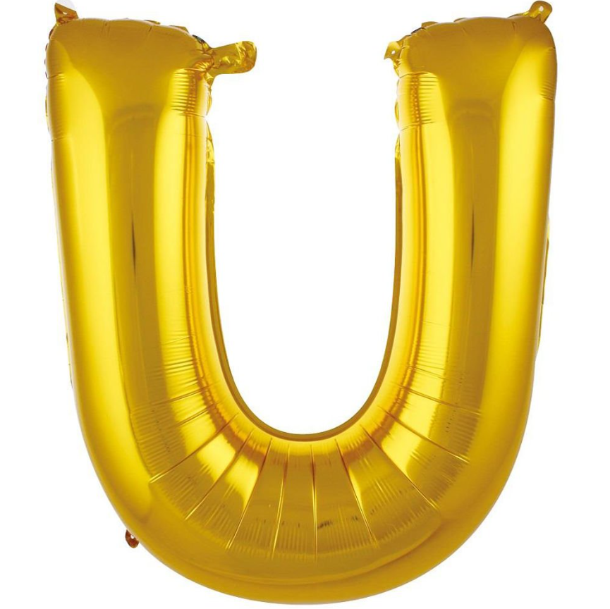 Folyo Balon Gold U 40 İnç 100 Cm